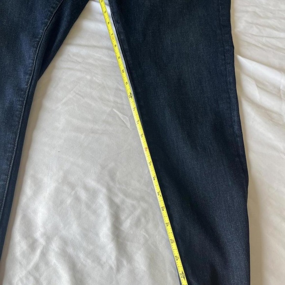 NWT J.Crew‎ Dark Wash Slim Fit Frayed Hem Womens Jeans Size 36 - Picture 6 of 6